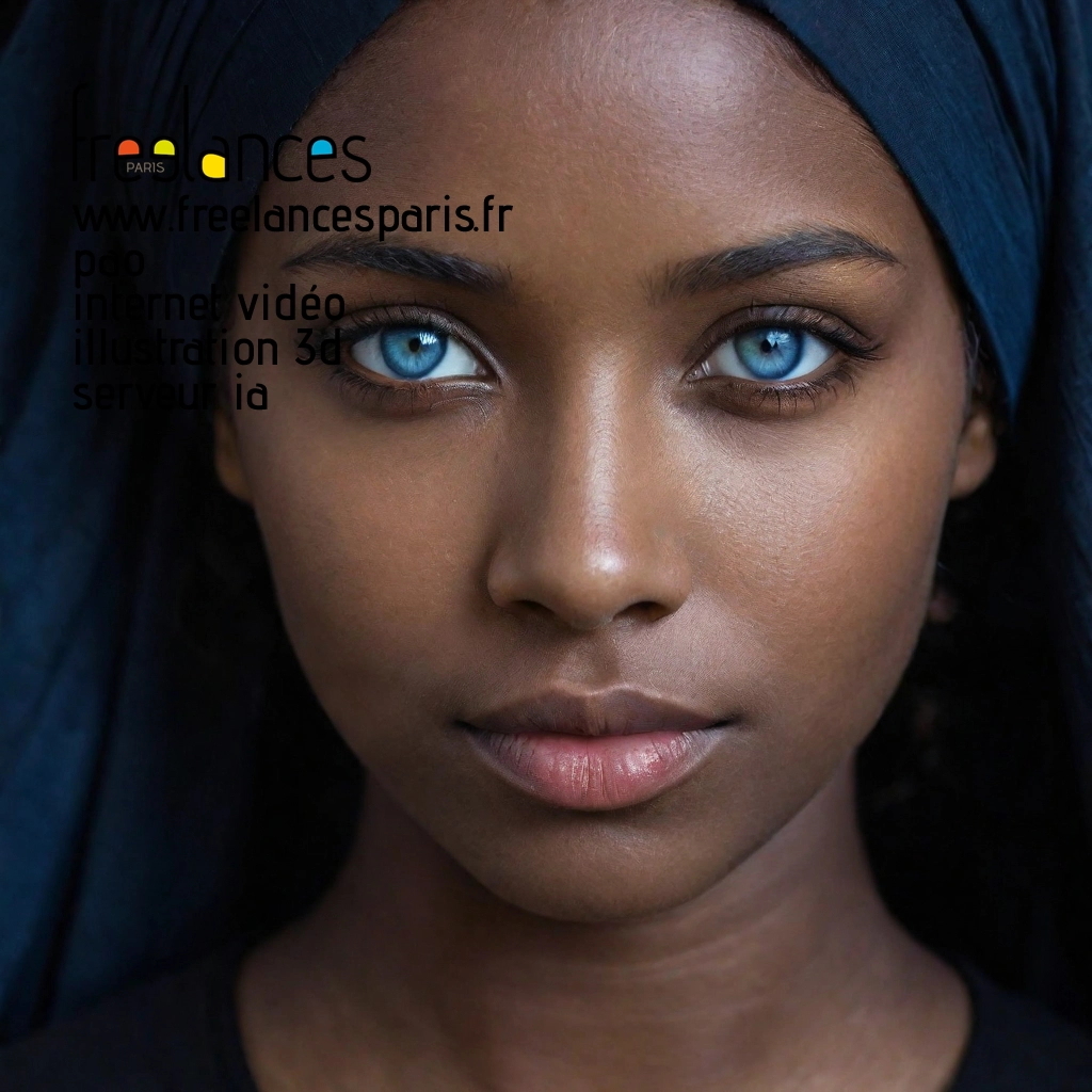 Pao mise en page internet vidéo illustration 3d serveur IA générative AI freelance paris studio de création magazines 736sq670